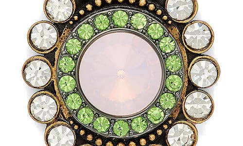 Kurt Geiger London Octavia Statement Drop Earrings In Green