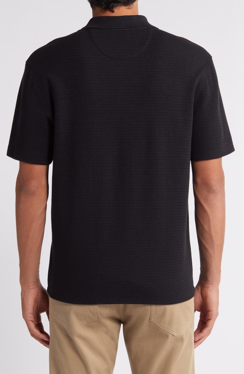 Vince Textured Double Knit Short Sleeve Button-Up Shirt, Alternate, color,