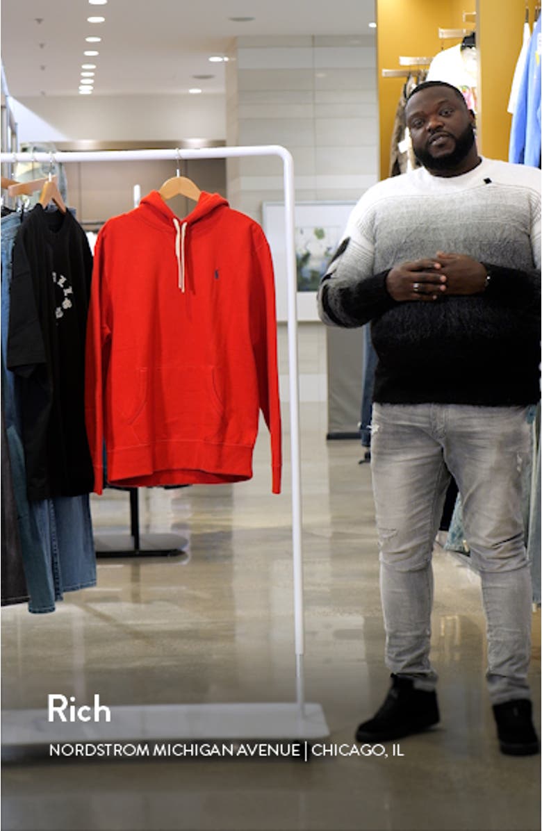 Fleece Pullover Hoodie, sales video thumbnail
