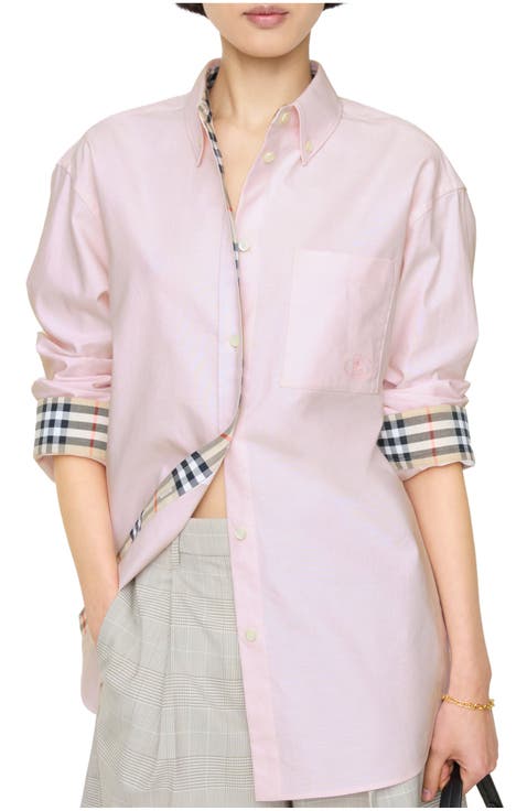 Relaxed Fit Cotton Oxford Shirt