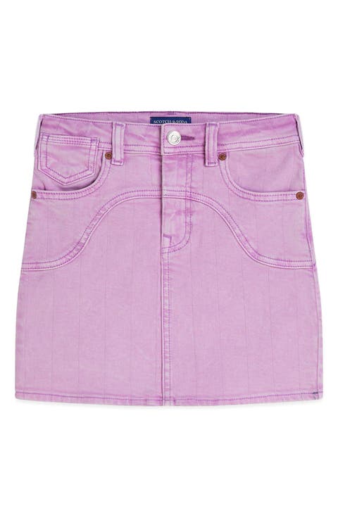 Kids' Denim Miniskirt