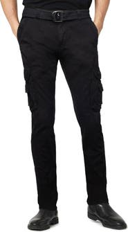 XRAY Belted Cotton Cargo Pants