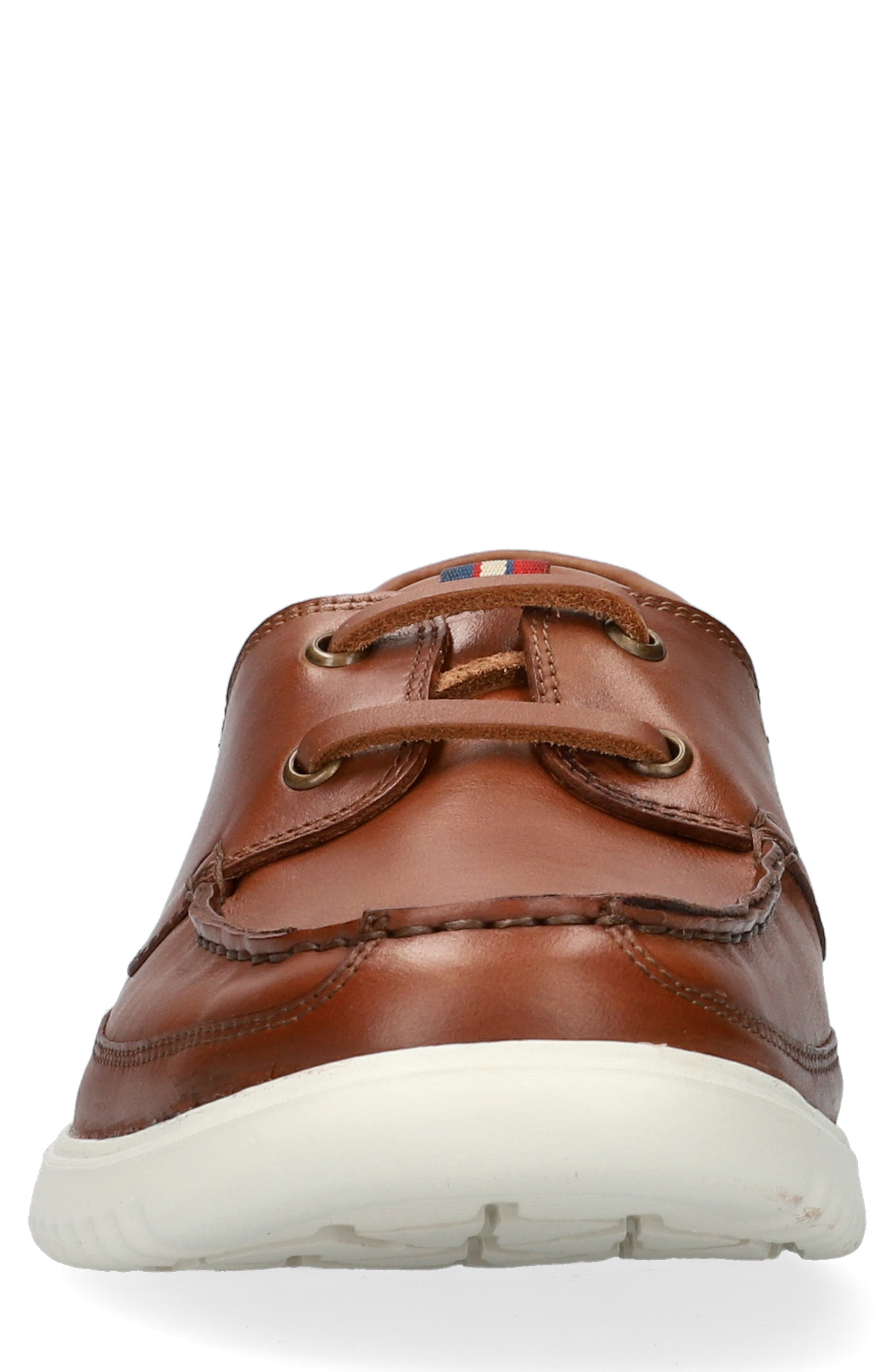 Mephisto Trevis Boat Shoe, Alternate, color, Hazelnut