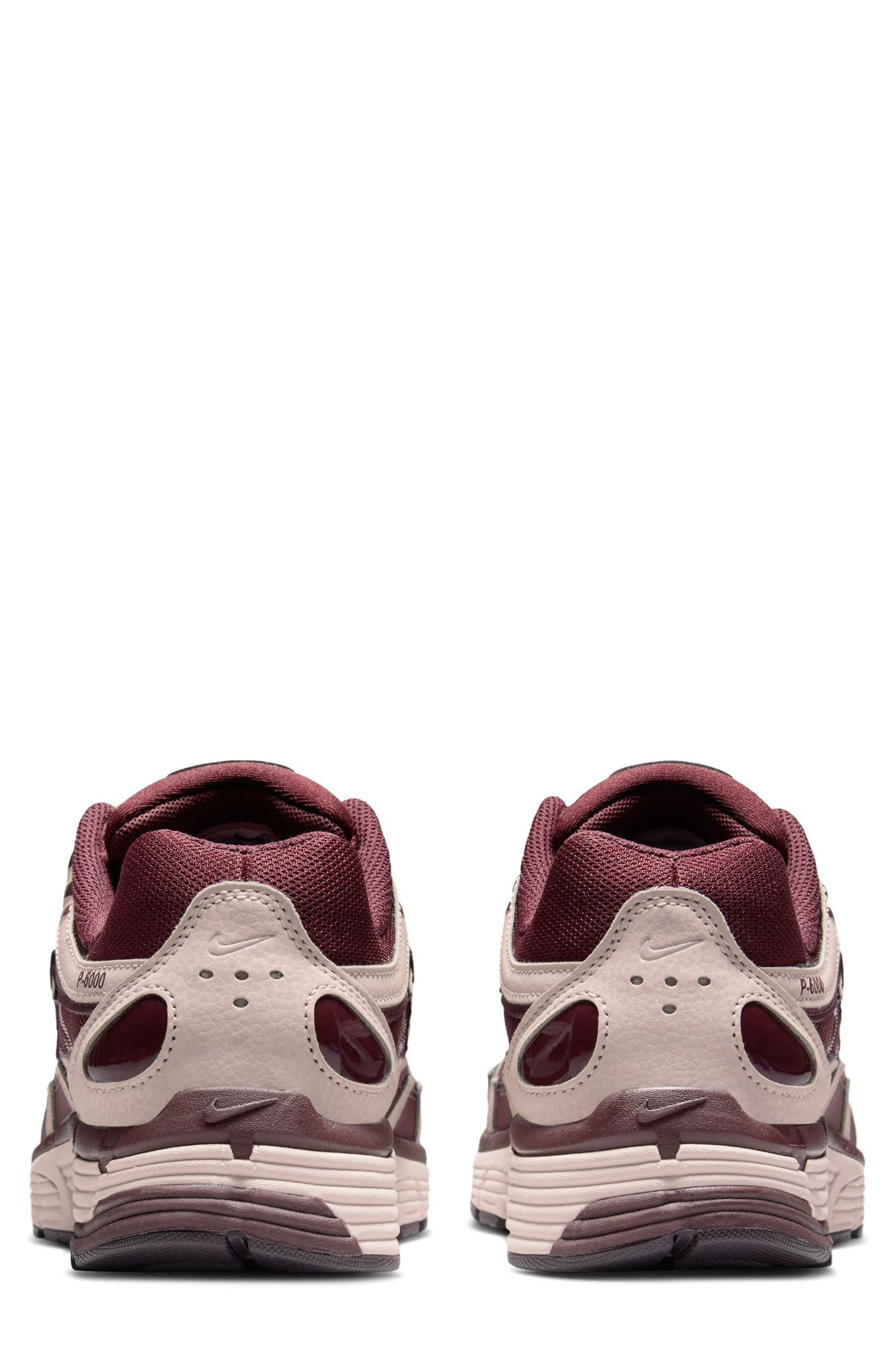 Nike P-6000 Sneaker, Alternate, color, Red/ Burgundy Crush/ Burgundy
