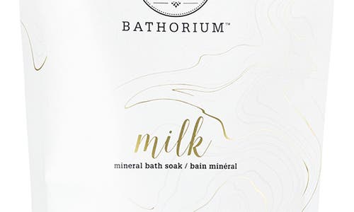 Bathorium Milk Mineral Bath Soak In No Color