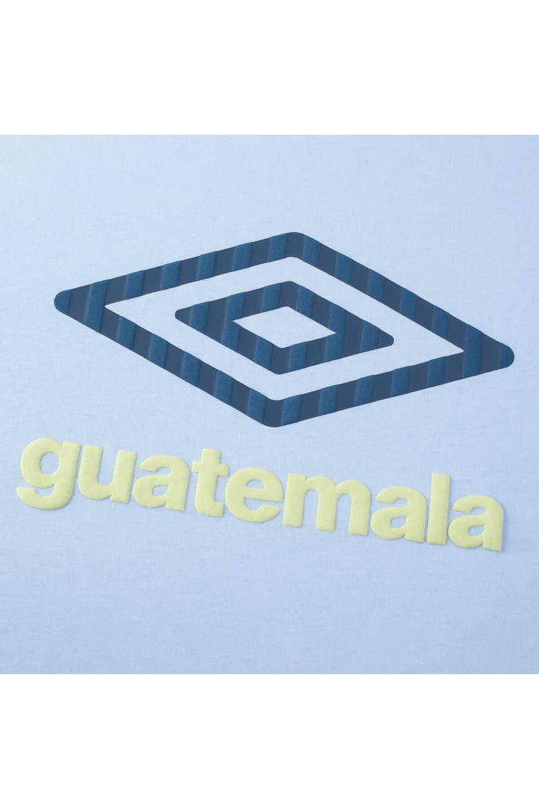 Men's Umbro Light Blue Guatemala National Team 2025 T-Shirt, Alternate, color, Light Blue