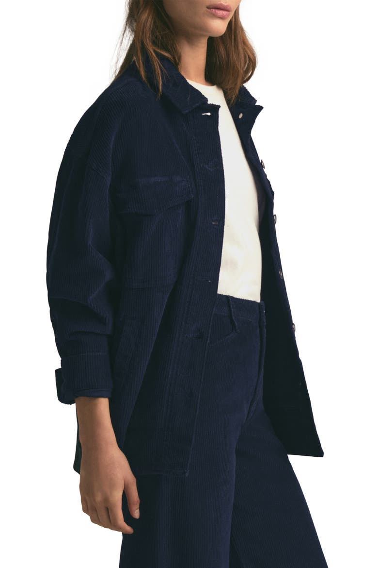 The Dad Corduroy Shacket, Alternate, color, NAVY