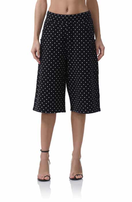 AFRM Conrad Polka Dot Bermuda Shorts