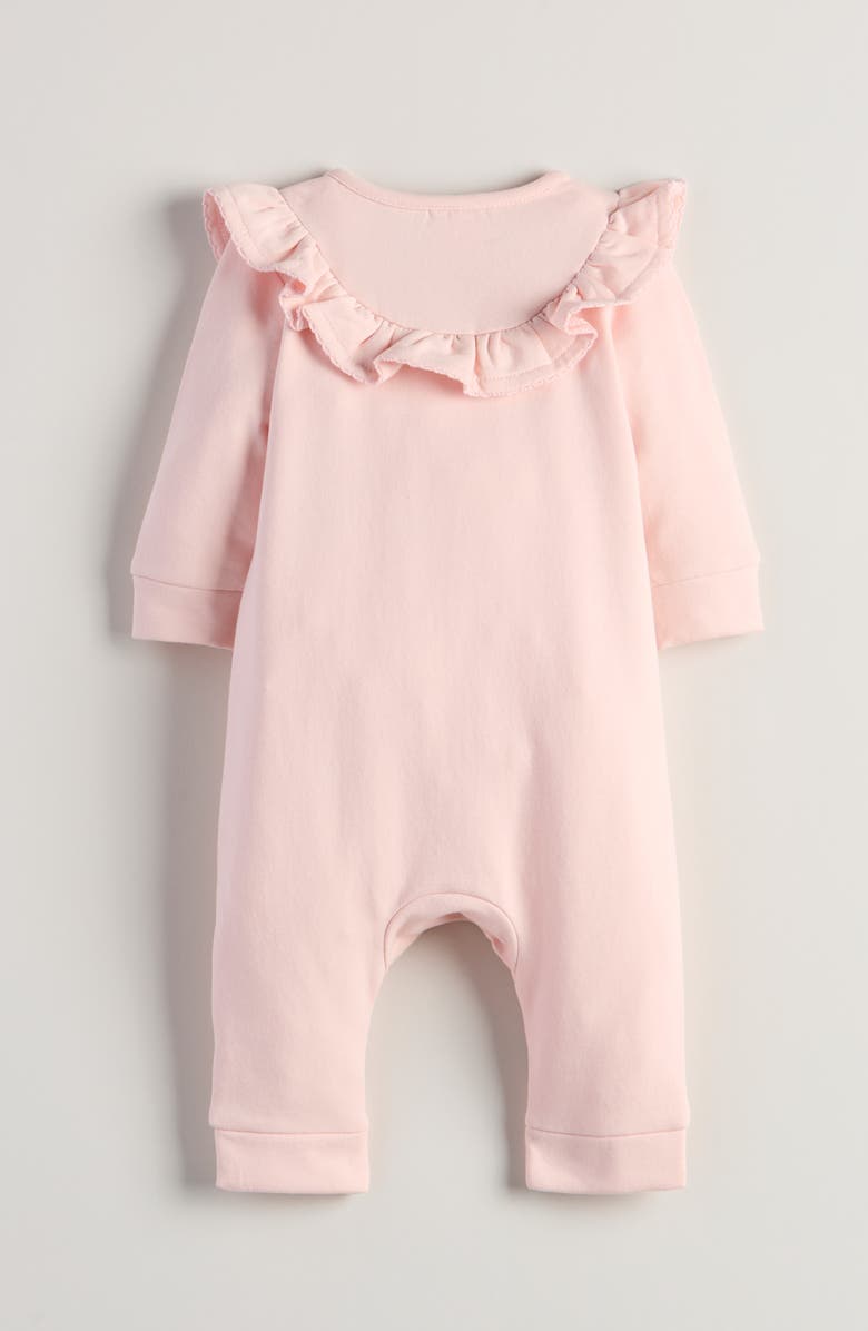 Nordstrom Ruffle Cozy Romper, Alternate, color, Pink Lotus