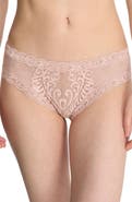 Natori Feathers Lace Hipster