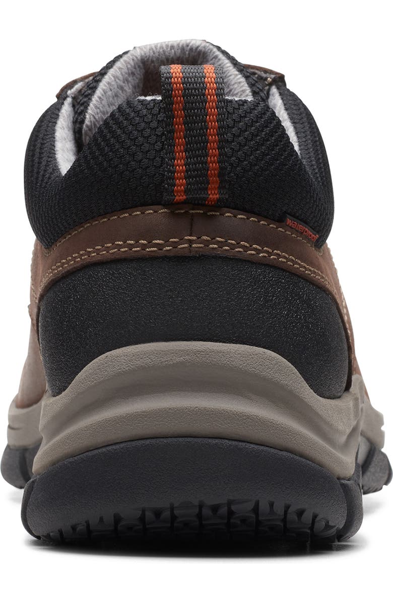 Clarks<sup>®</sup> Walpath Waterproof Low Boot, Alternate, color, Brown Leather