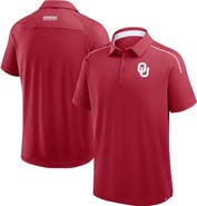 FANATICS Men's Fanatics Crimson Oklahoma Sooners Take The Lead Defender Raglan Polo