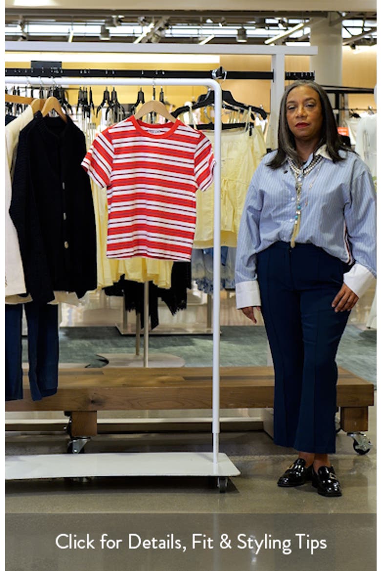 Zuma Stripe Stretch Cotton T-Shirt video