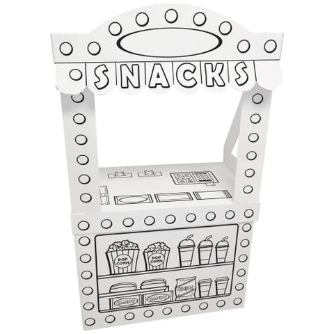 Movie Theater Snack Stand, Decorate A Cardboard Cinema
