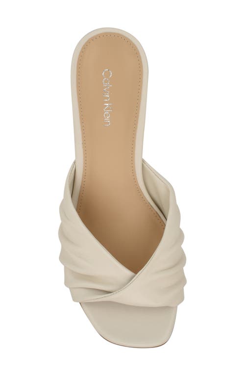 Calvin Klein Imeena Sandal In Ivory