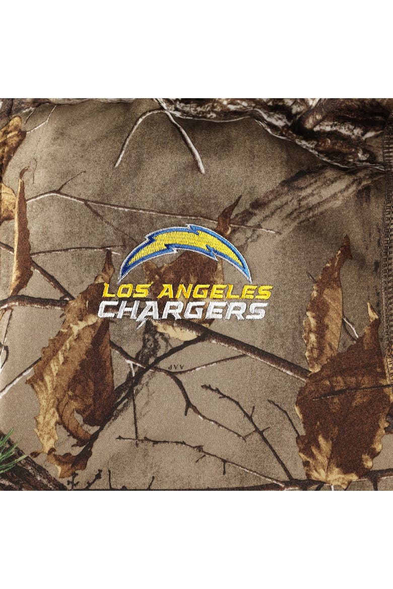 Men's Dunbrooke Realtree Camo/Black Los Angeles Chargers Hunter Softshell Full-Zip Jacket, Alternate, color, Realtree Camo