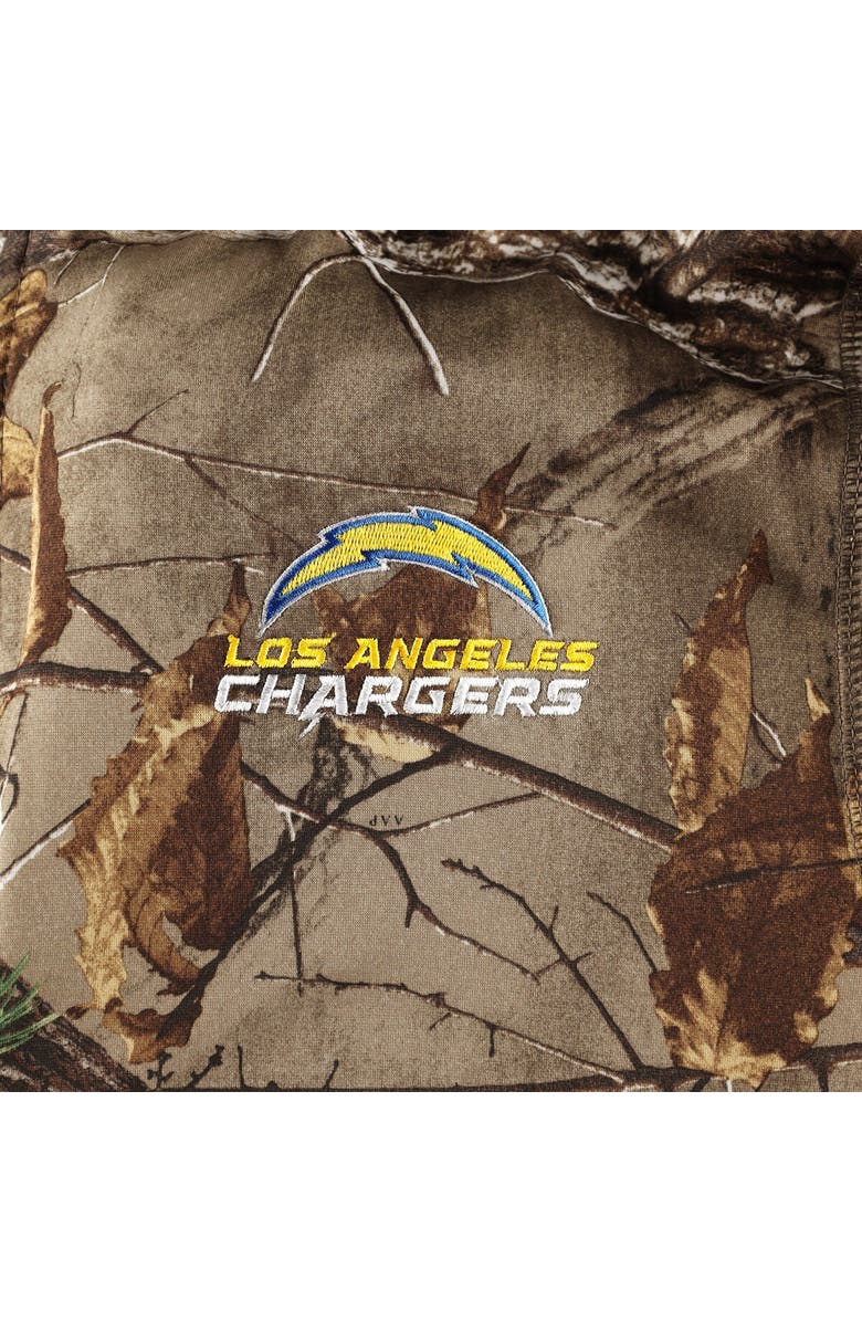 DUNBROOKE Men's Dunbrooke Realtree Camo/Black Los Angeles Chargers Hunter Softshell Full-Zip Jacket, Alternate, color, Realtree Camo
