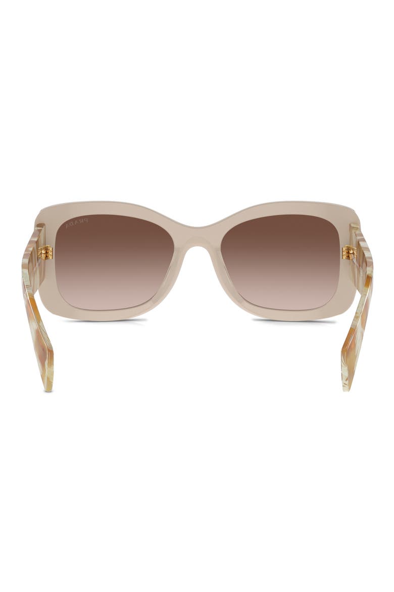 56mm Gradient Cat Eye Sunglasses, Alternate, color, BROWN GRAD