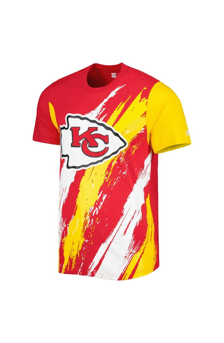 STARTER Men's Starter Red Kansas City Chiefs Extreme Defender T-Shirt, Alternate, color, 