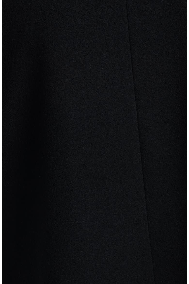 Layla Double Breasted Wool Coat, Alternate, color, BLACK