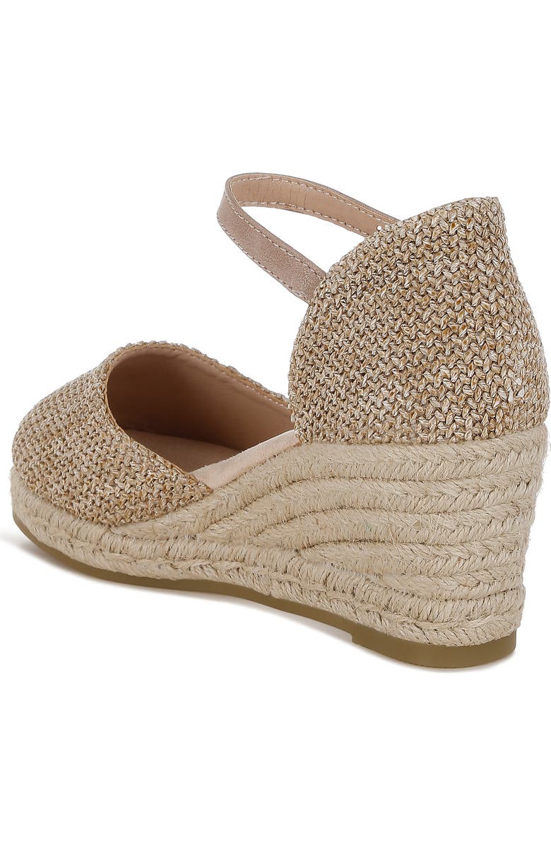 LONDON RAG Kalista Espadrille Wedge Sandal, Alternate, color, Beige