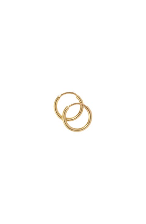 Mini Live In Hoop Earrings