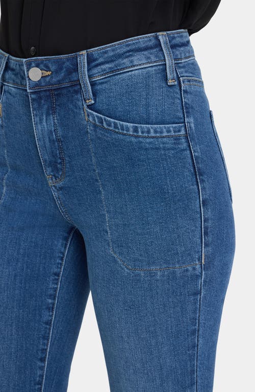 Nydj Sheri Utility Pocket Slim Jeans In Blue