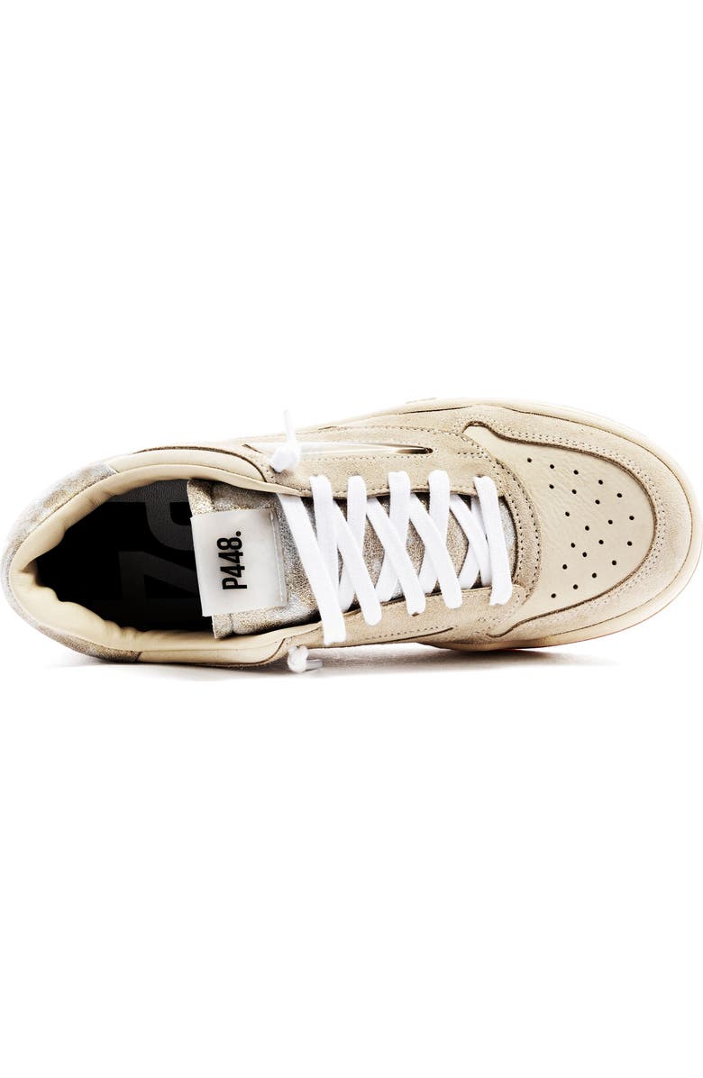 P448 Brixton Sneaker, Alternate, color, Neutral/Silver