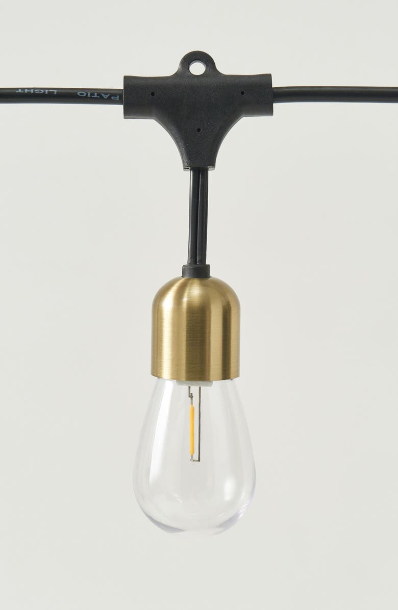 Brightech Glow Solar Hanging Bulb LED String Lights, Alternate, color, 