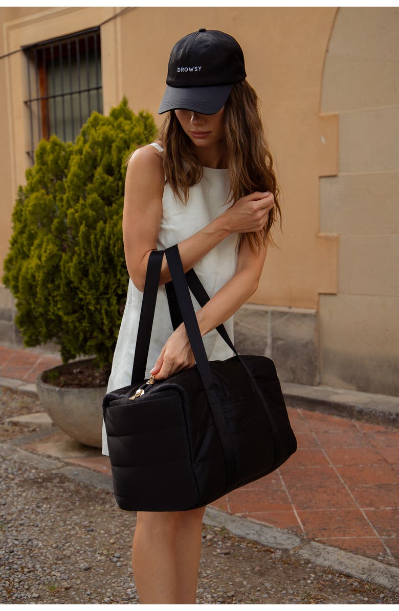 Drowsy Silk Weekeneder, Alternate, color, Black Jade