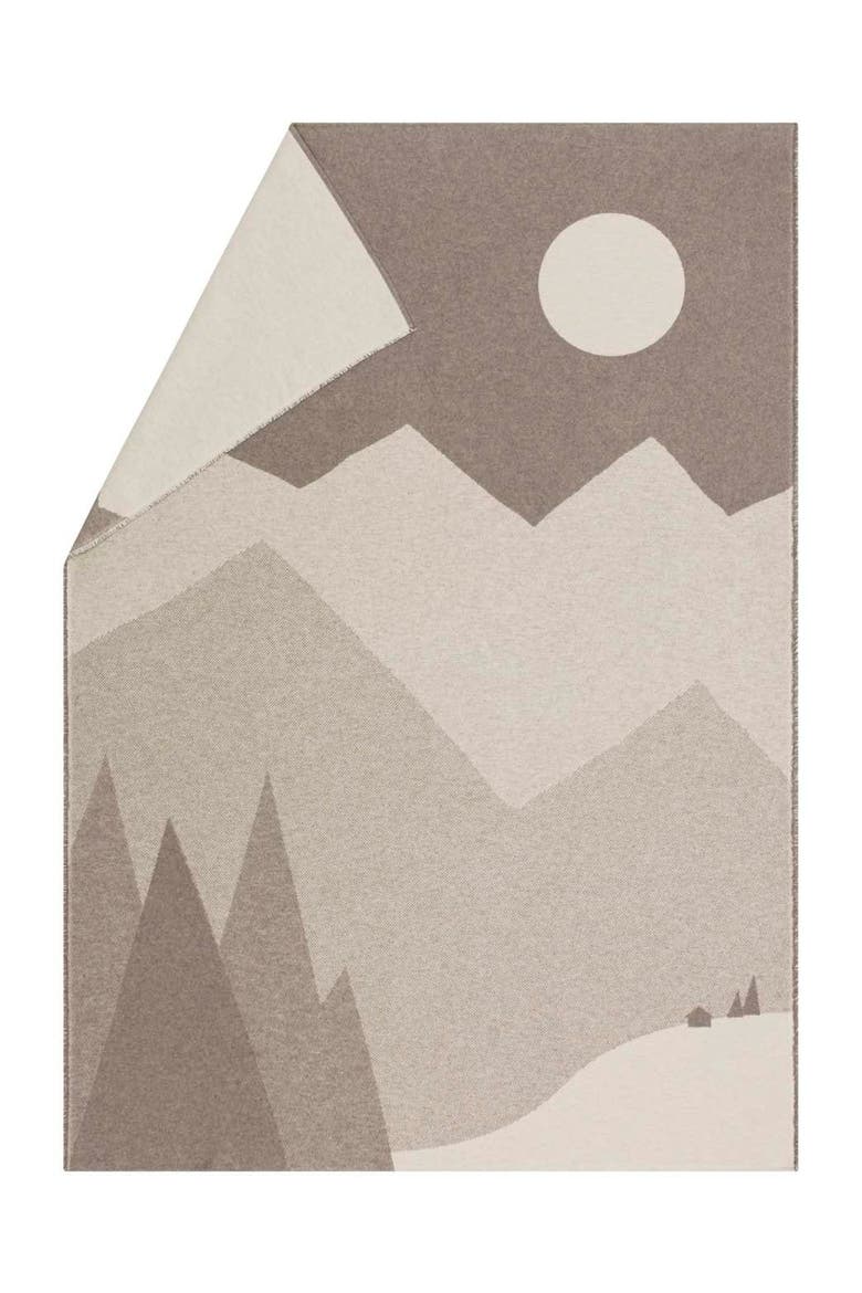 Luca Mountains Moon Throw, Main, color, Smoke