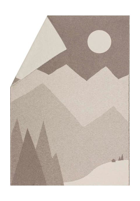 Luca Mountains Moon Throw