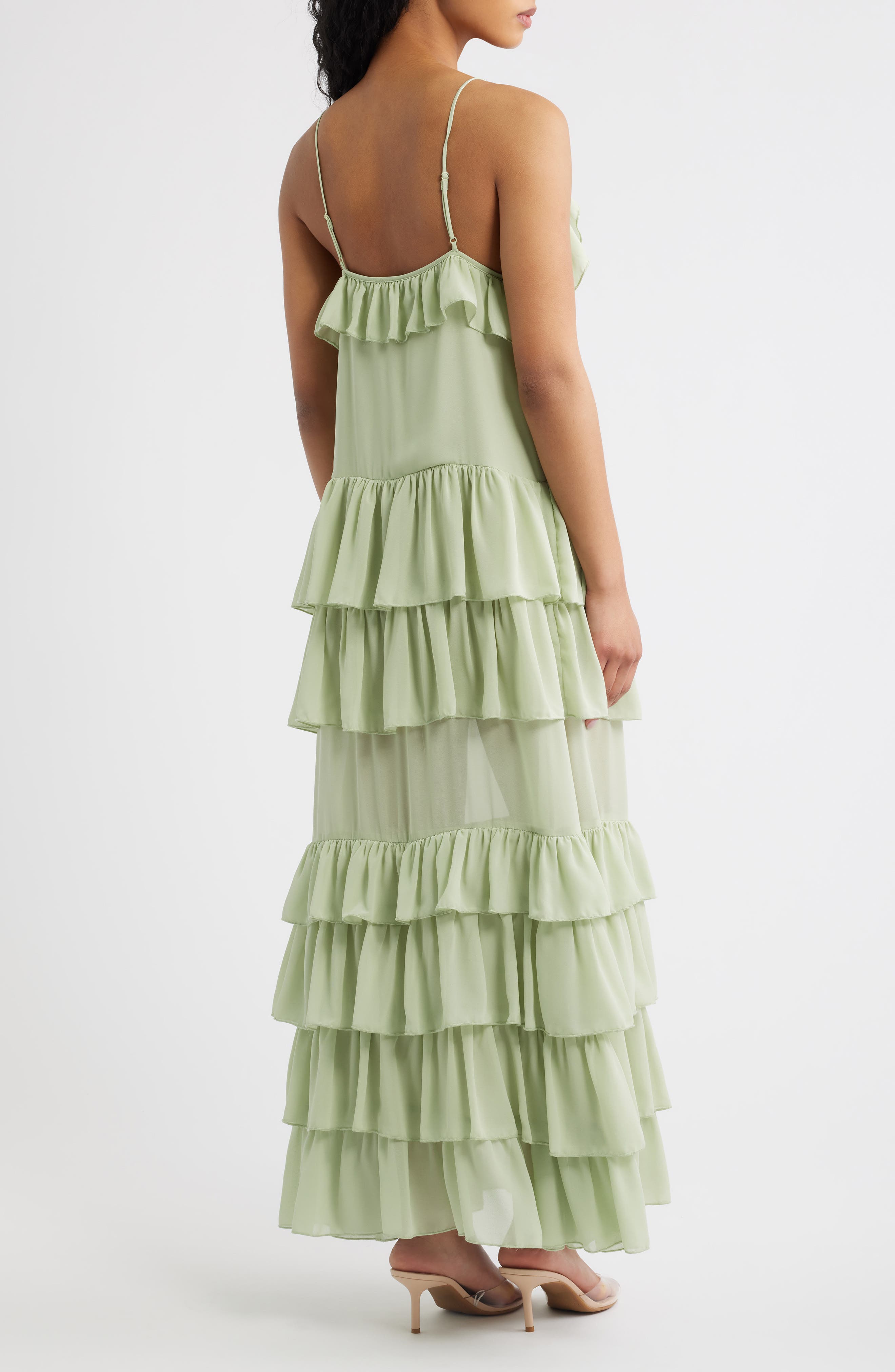 Orcadia Ruffle Maxi Dress - image 2