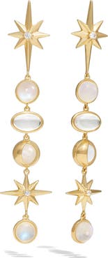 Awe Inspired Midnight Reflection Drop Earrings