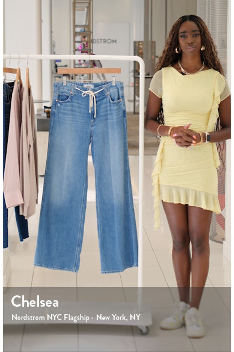 Zoey Tie Waist Wide Leg Jeans video