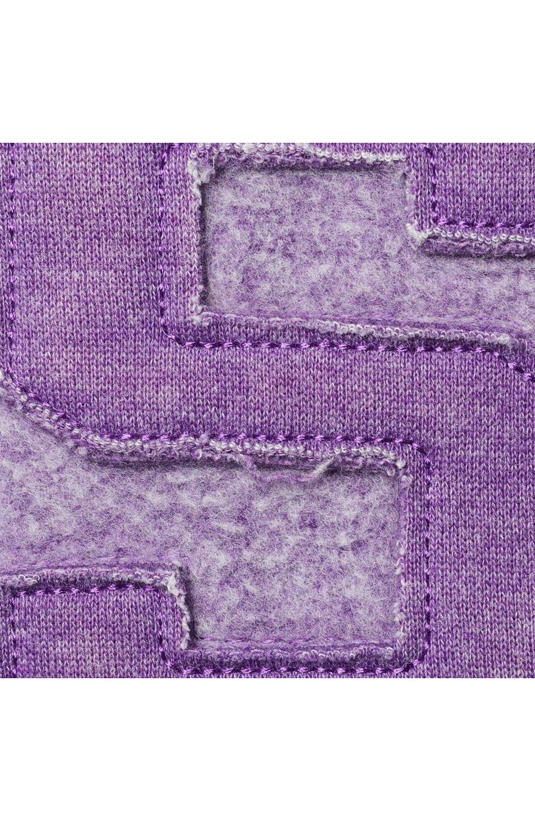 PRESSBOX Women's Pressbox Purple LSU Tigers Ponchoville Pullover Sweatshirt, Alternate, color, Purple