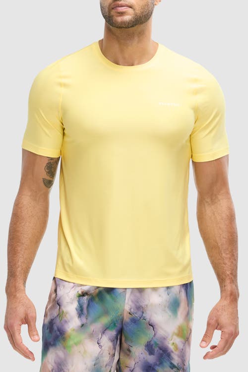 Peloton Performance Short Sleeve In Pale Banana