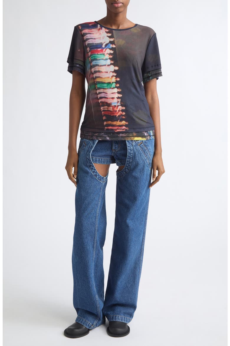 Chap Cutout Wide Leg Jeans, Alternate, color, VINTAGE