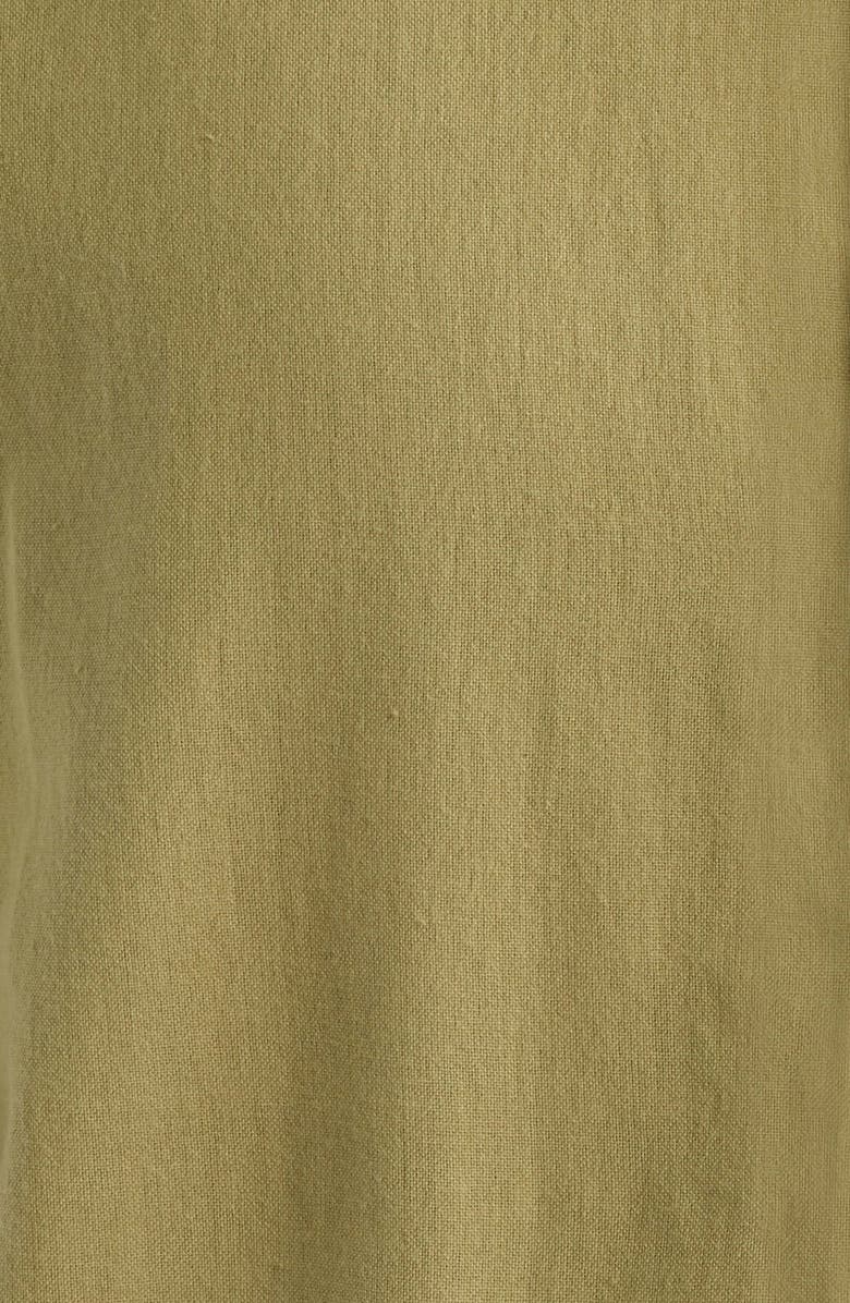 Corridor Augusta Embroidered Short Sleeve Shirt, Alternate, color, Olive