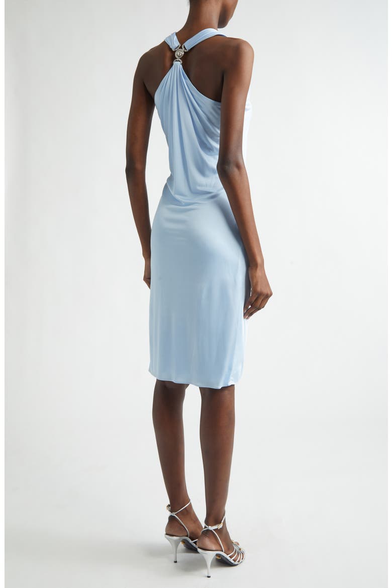 Medusa '95 Liquid Jersey Dress, Alternate, color, PASTEL BLUE