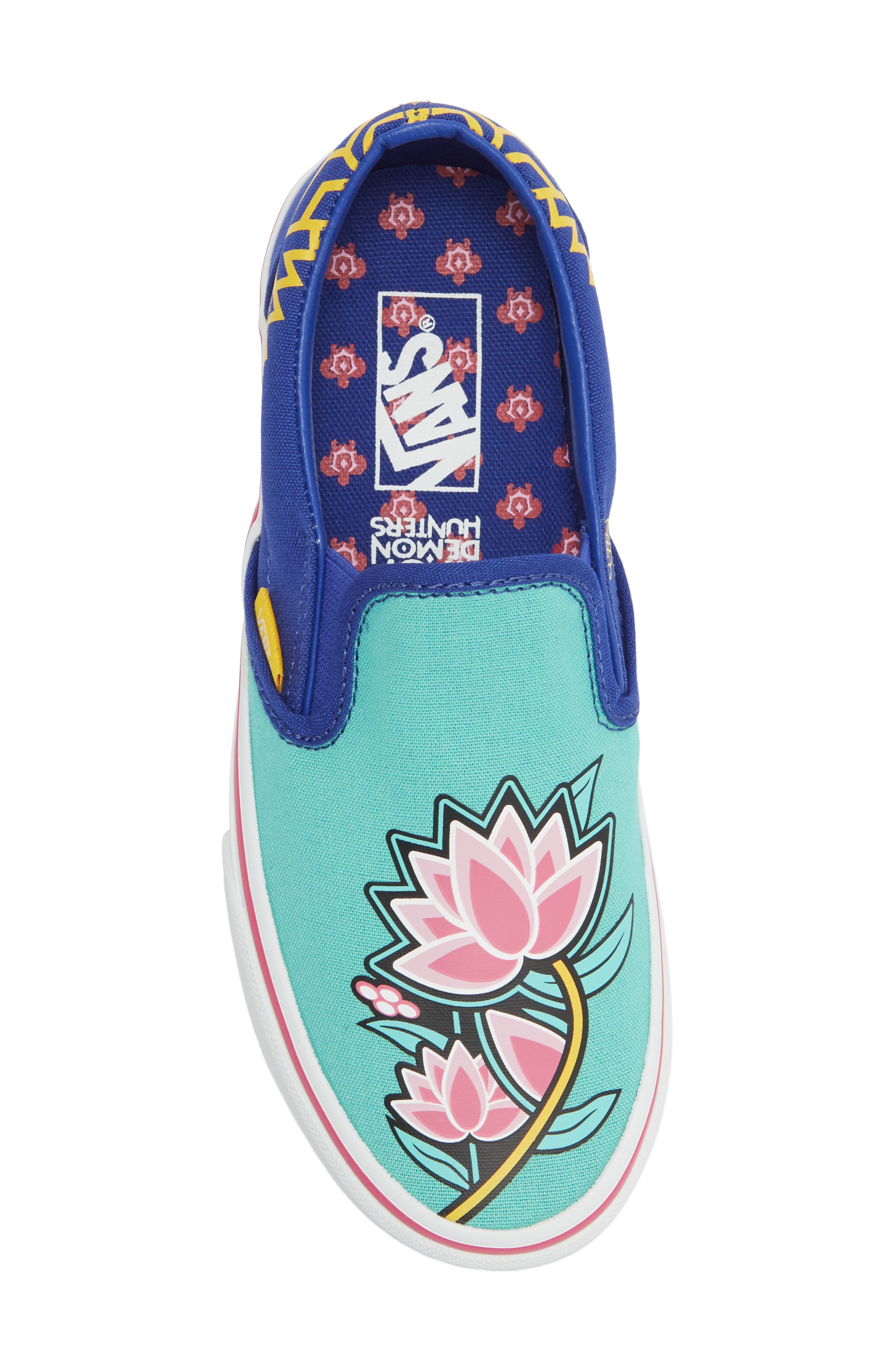 Kids' Demon Hunters Zoey Slip On Sneaker, Alternate, color, BLUE