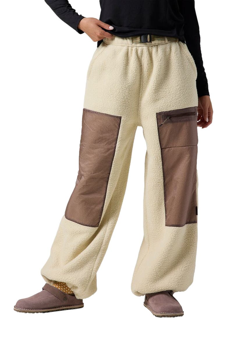 Wander Pile-Fleece Pant - Women's, Main, color, Fog/Bark
