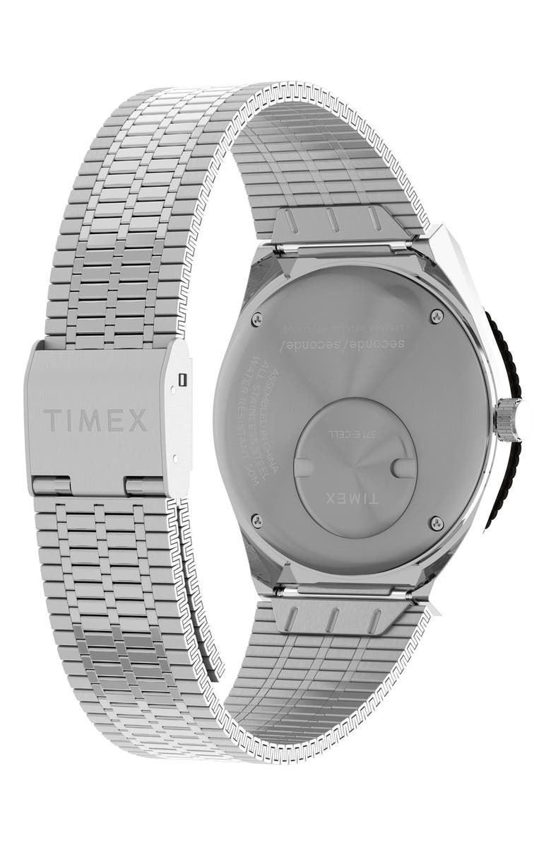 Timex<sup>®</sup> Q Timex Bracelet Watch, 38mm, Alternate, color, Silver