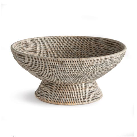 Burma Rattan Offering Decorative Bowl