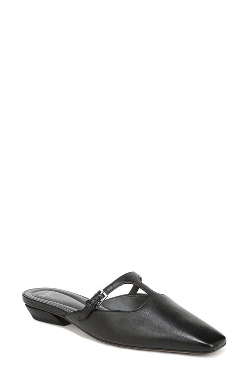 Sarto By Franco Sarto Dorthea T-strap Mule In Black