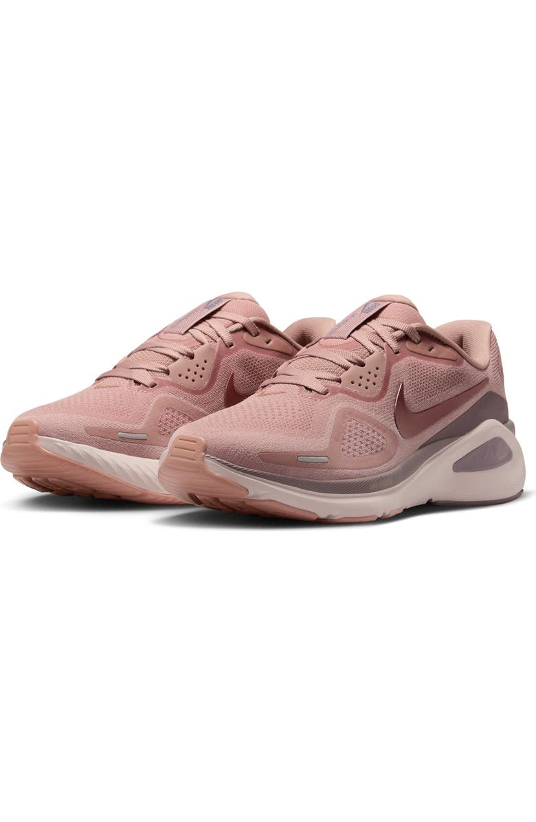 Nike Structure 26 Running Shoe, Main, color, Pink/ Rose Gold/ Grey
