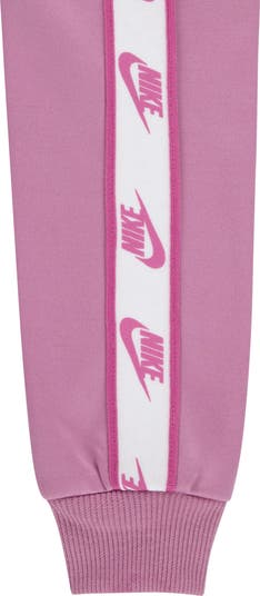 Kids' Logo Tape Dri-FIT Track Jacket & Joggers Set