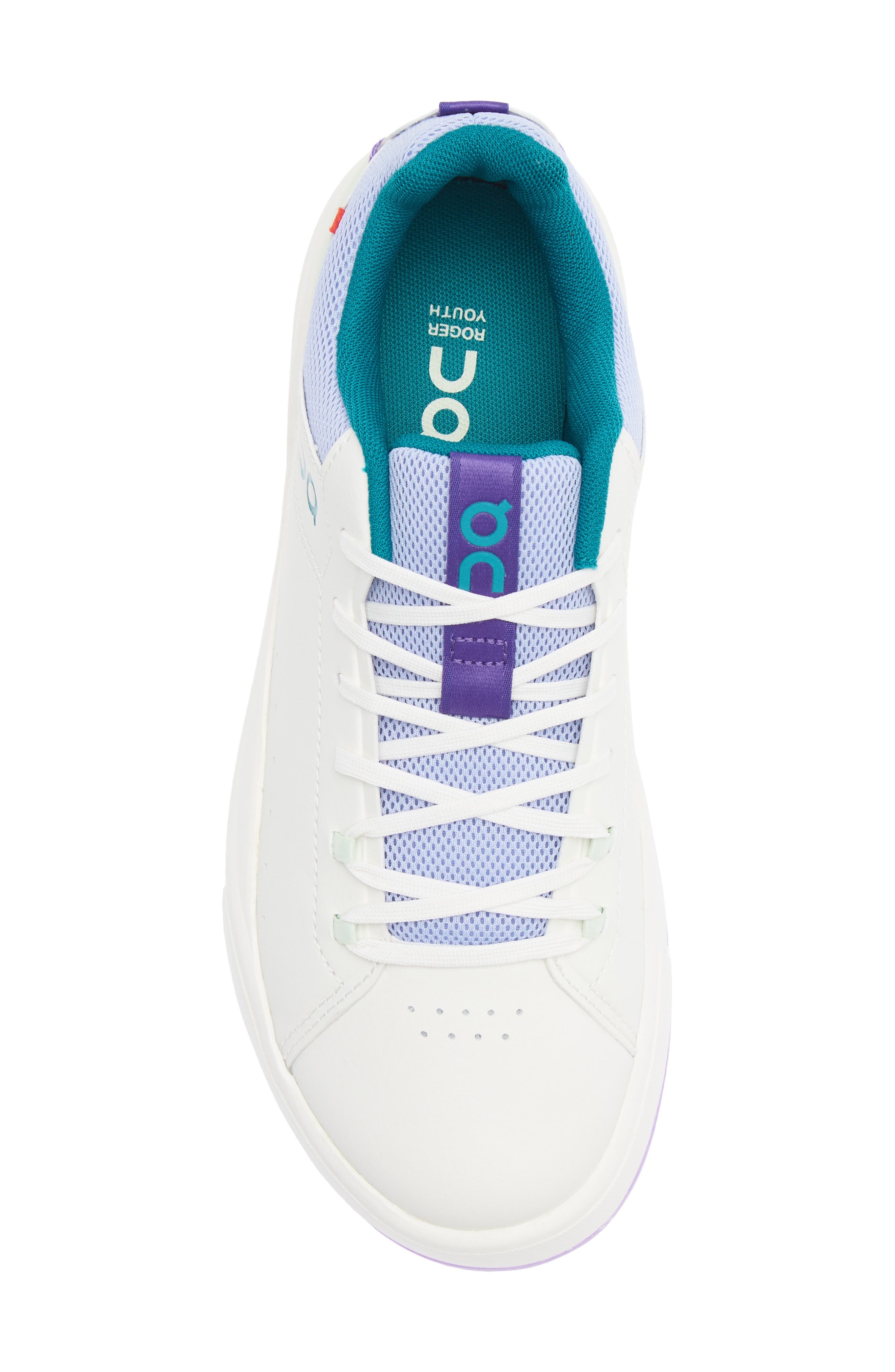 Kids' THE ROGER Youth Tennis Sneaker, Alternate, color, IVORY/ NEEM