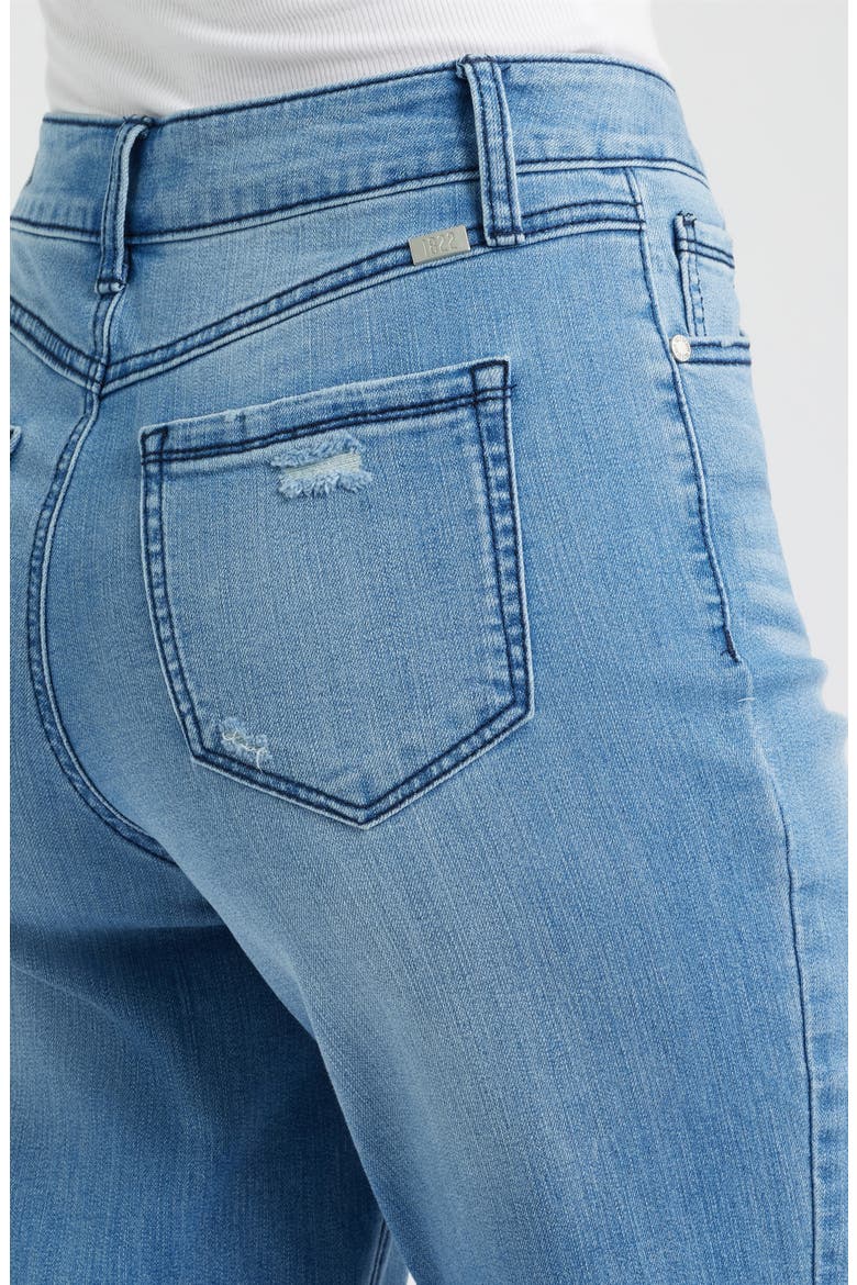 Tomboy Raw Hem Straight Leg Jeans, Alternate, color, LUCIA