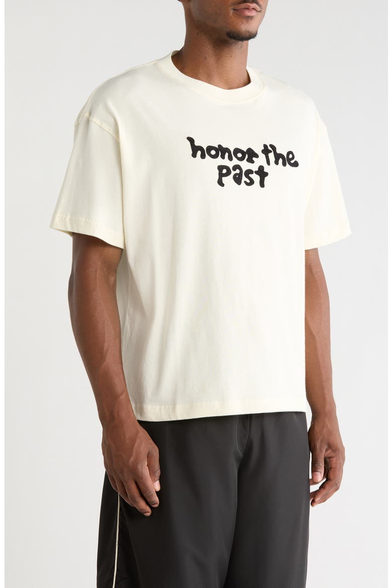 Honor the Past Cotton Graphic T-Shirt, Alternate, color, BONE